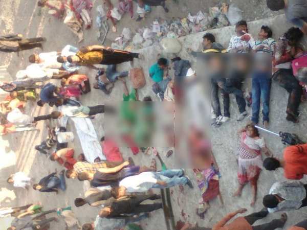 gujarat bhavnagar accident pictures many people dead 