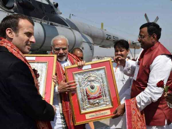 President Emmanuel Macron astonished after seeing pic of deity