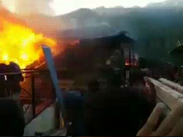  Houses caught fire in Chaupal area of Shimla