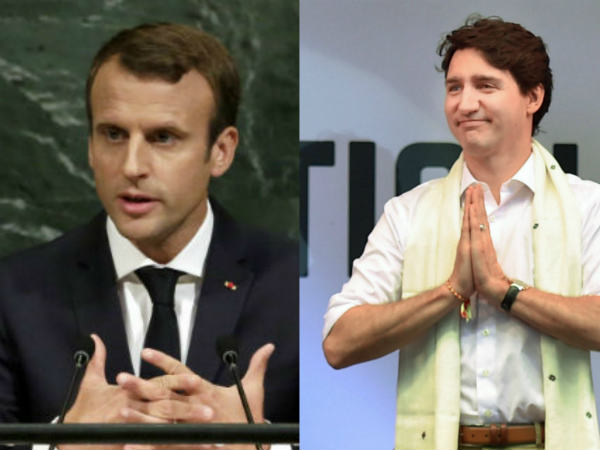 अक्सर होती है ट्रूडो और मैक्रों की तुलना अक्सर होती है ट्रूडो और मैक्रों की तुलना