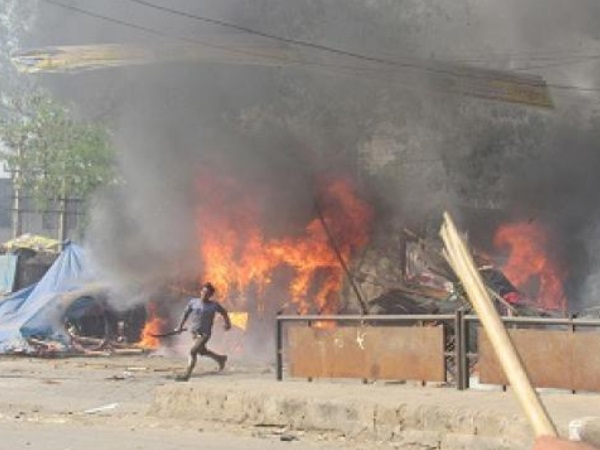 औरंगाबाद में भी सोमवार को भड़की थी हिंसा