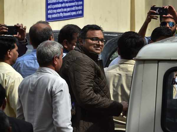 कार्ती चिंदबरम के हिरासत की आज आखिरी तारीख