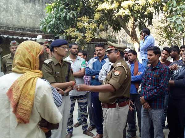 Neighbour killed retired teacher and injured her daughter