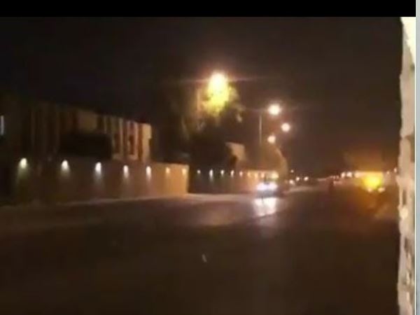 बिना अनुमति के उड़ रहे ड्रोन को गिराया