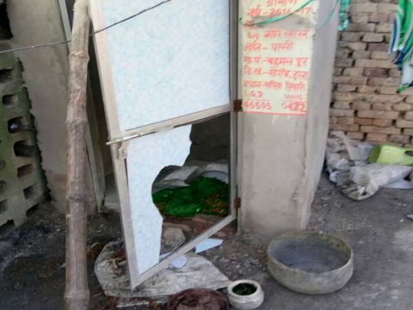 ग्रामीणों ने किया विरोध