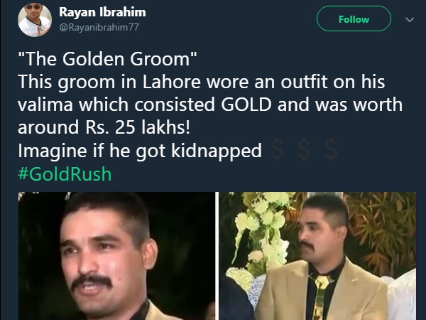 सोशल मीडिया पर वायरल दूल्हा