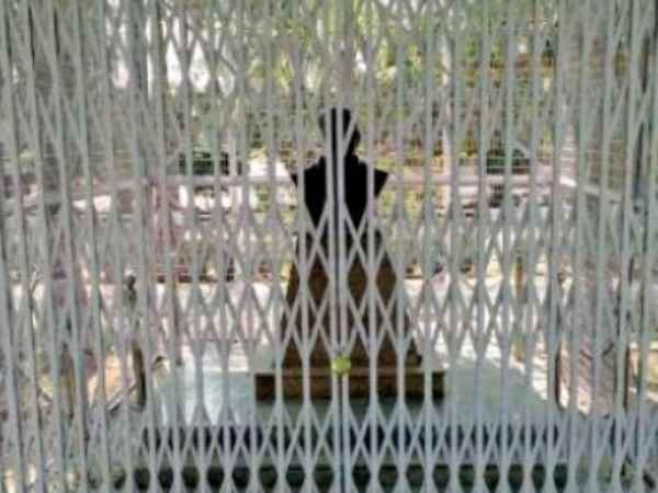 Statues of Bhimrao Ambedkar were kept safe in lucknow Statues of Bhimrao Ambedkar were kept safe in lucknow