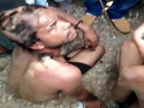 भीड़ ने किया फैसला, पुलिस बनी रही मूकदर्शक