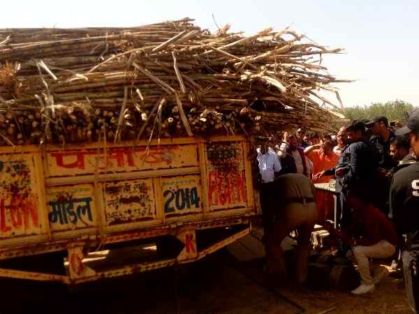 CM Yogi in Sahajahanpur inspected mandi samiti