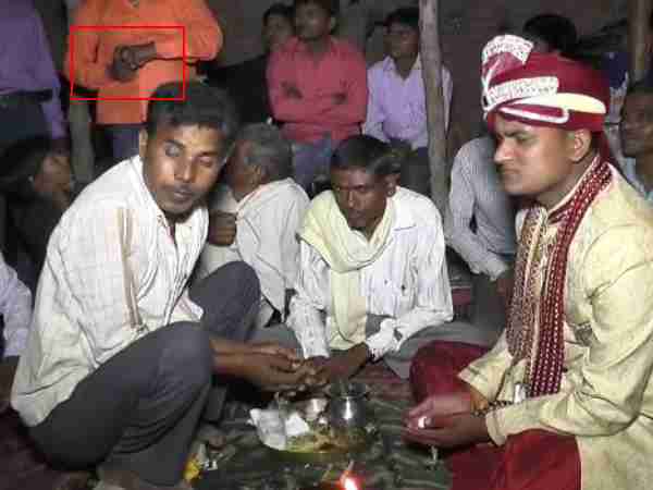 Death video of groom during ritual of marriage on Lakhimpur Khiri