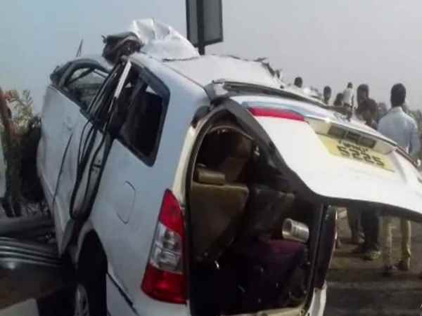Three people died in a road accident in Kannauj