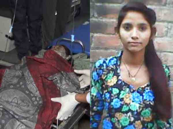 राजपुर क्षेत्र में निधि को जिंदा जलाया