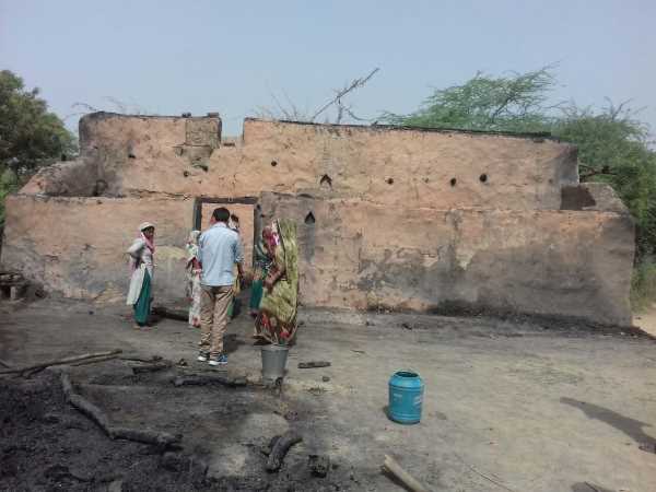 One child died in fire in Raebareli