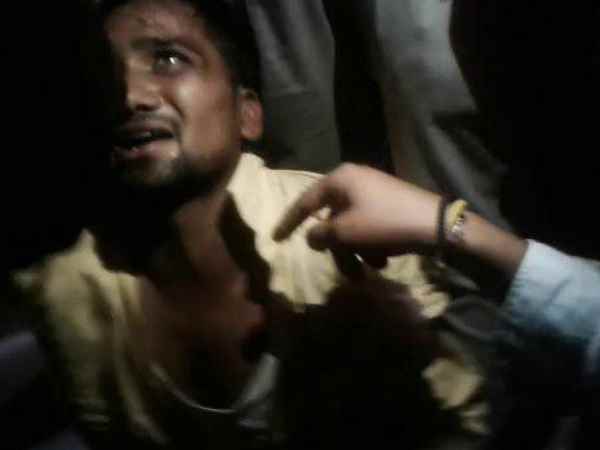 People in Meerut were beaten by a bike thief