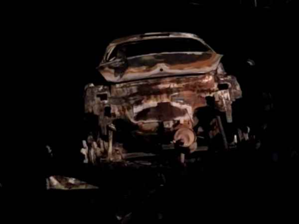 4 killed, 2 injured after a car rammed into a tractor trolley 4 killed, 2 injured after a car rammed into a tractor trolley