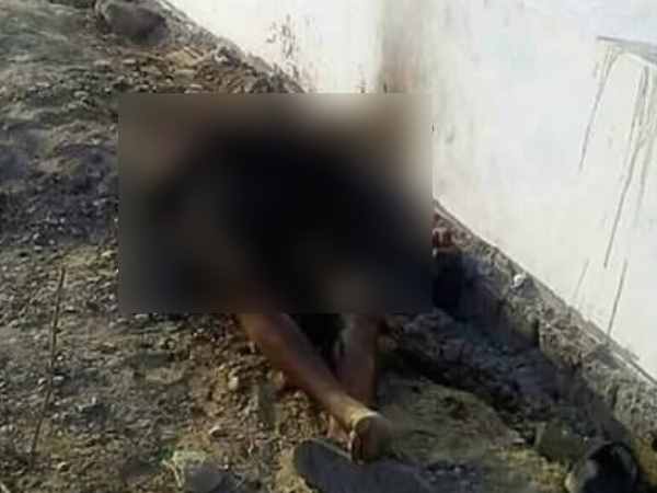 पहचान छिपाने के लिये जलाया शव