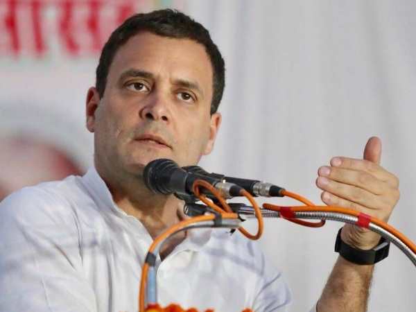Rahul Gandhi attacked on PM Modi in Amethi Rahul Gandhi attacked on PM Modi in Amethi