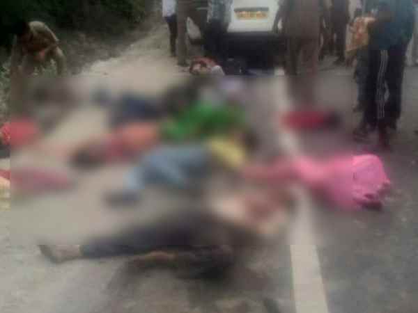 lakhimpur road accident two child scape untouched in this brutal clash