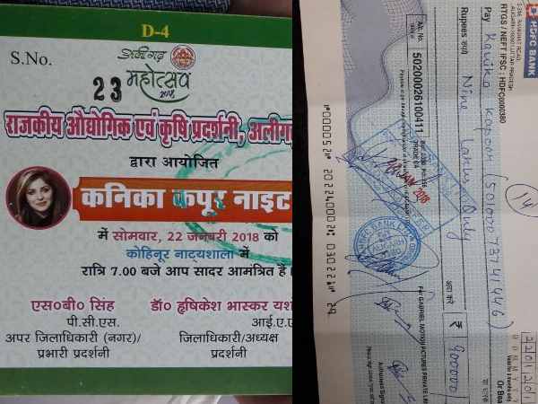 Bollywood singer Kanika threatened to kill in fraud case in Aligarh