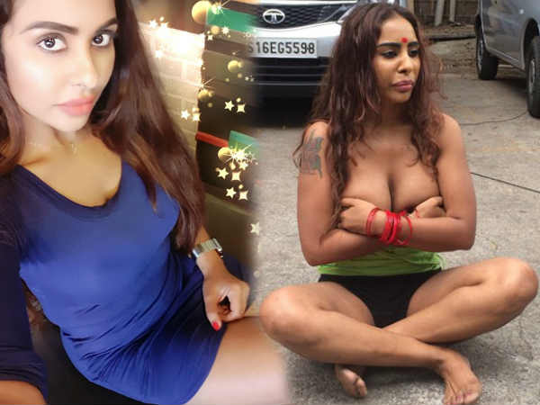 सड़क पर टॉपलेस हुई एक्ट्रेस