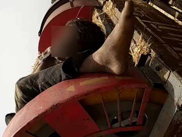 घटना देख लोगों का दिल दहला