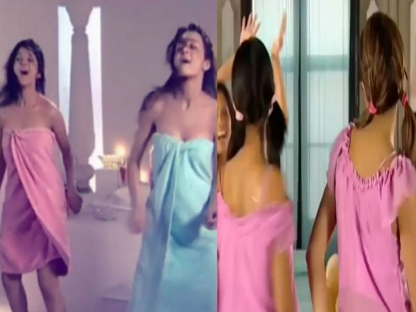 Tv Actress Jennifer winget and Surveen Chawla Towel Dance video goes viral Tv Actress Jennifer winget and Surveen Chawla Towel Dance video goes viral