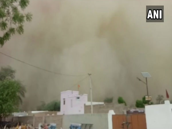  WATCH Massive sandstorm hits Bikaners Khajuwala, in Rajasthan