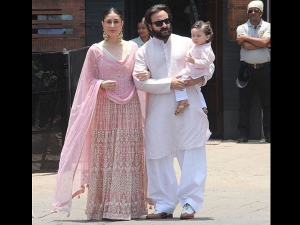 सैफ और तैमूर के साथ आईं करीना