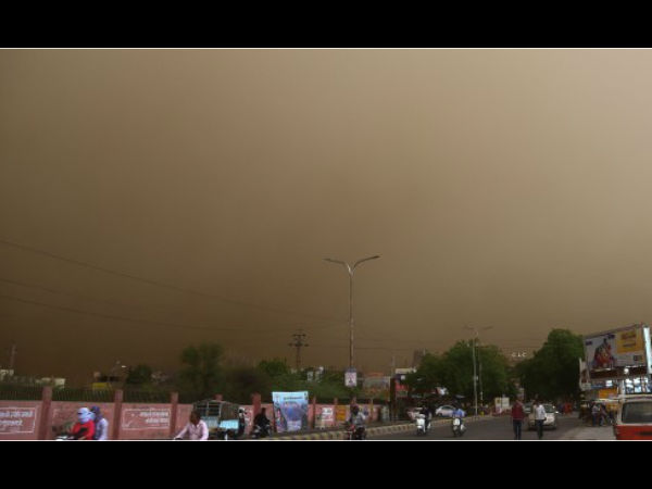 सड़कों पर गिरे पेड़