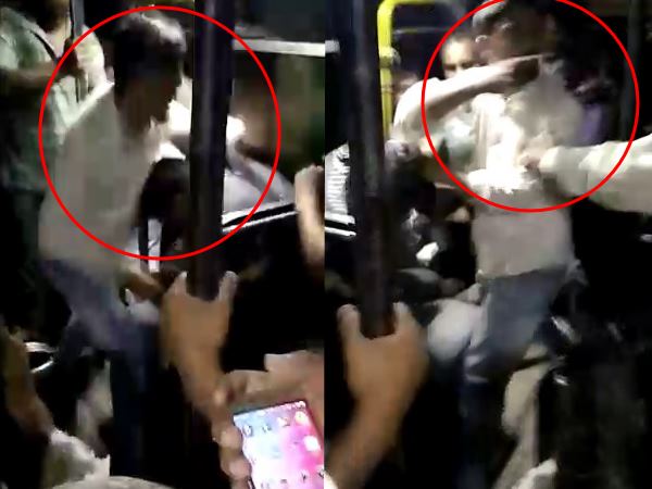 hapur unknown men beaten a driver and conductor very badly hapur unknown men beaten a driver and conductor very badly