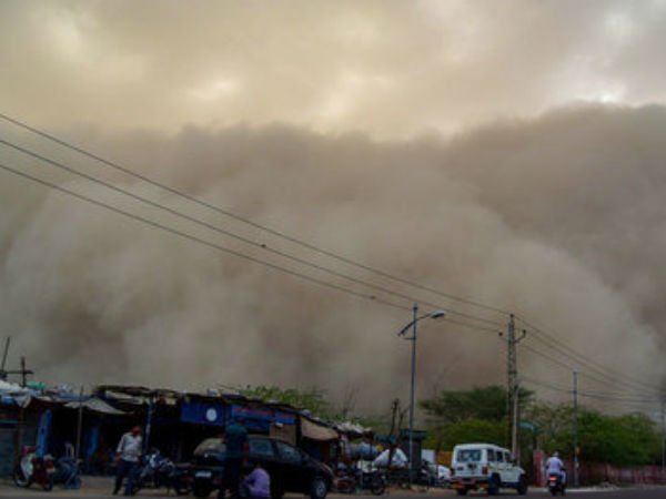 आंधी तूफान की आशंका 