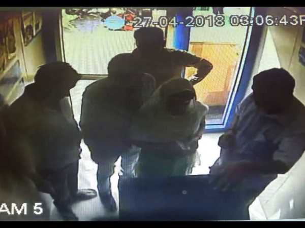 सीसीटीवी फुटेज के आधार पर किया गिरफ्तार