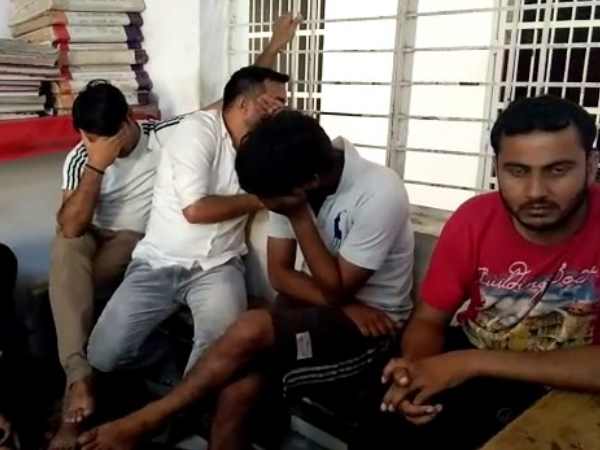 पुलिस ने किया छह को गिरफ्तार