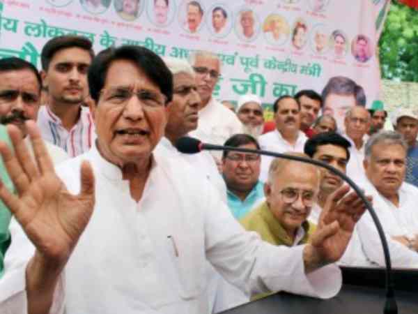 BJP attacked on RLD supremo Ajit Singh visit in riot affected region in Kairana
