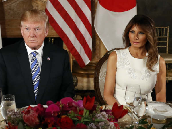 किडनी की सर्जरी के बाद अस्‍पताल में मेलानिया 