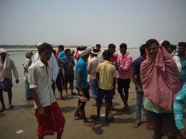 Three friends drowned in Ganga while bathing in Mirzapur Three friends drowned in Ganga while bathing in Mirzapur