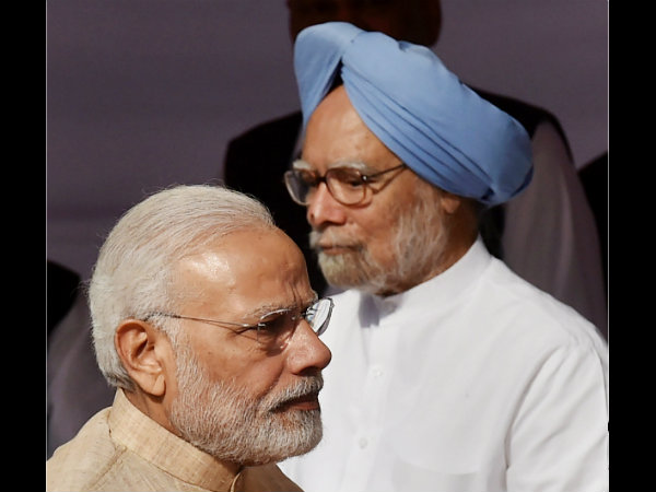 मोदी और मनमोहन की बातें 