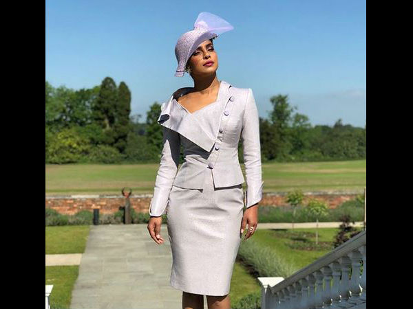 रॉयल वेडिंग में प्रियंका चोपड़ा का लुक