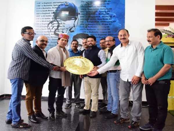 Sachin Tendulkar laid foundation of Cricket Museum in Himachal