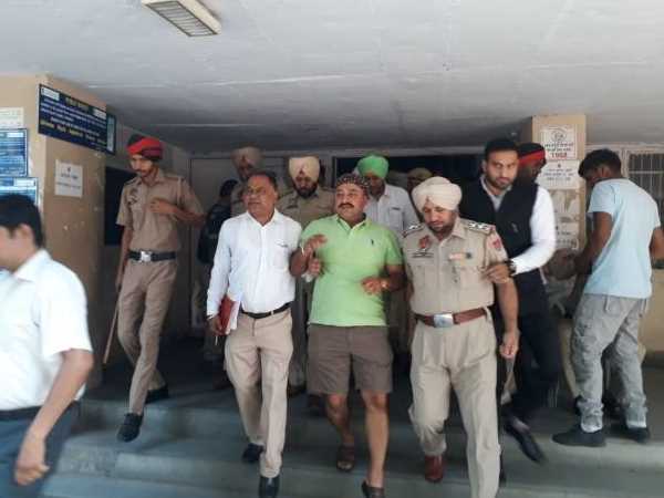 Police arrested SHO Parminder Singh Bajwa