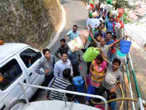 शिमला नहीं मिल रहा जरूरत का पानी
