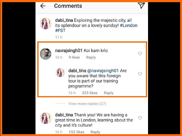 ट्रोल करने वाले को दिया मुंहतोड़ जवाब