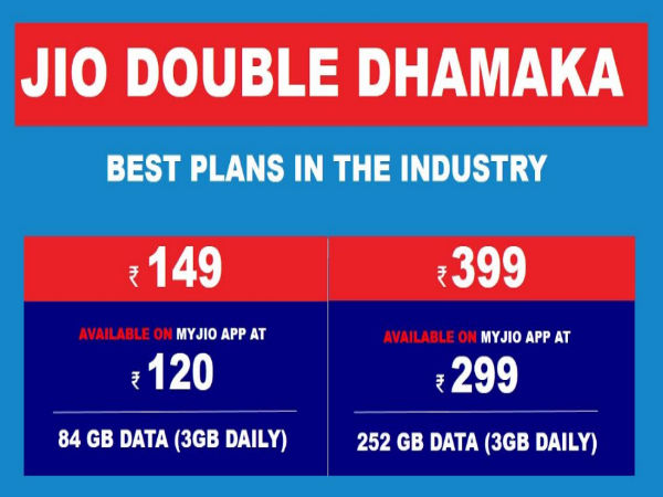  149 रुपए वाले प्लान में 3जीबी डेटा रोजाना 