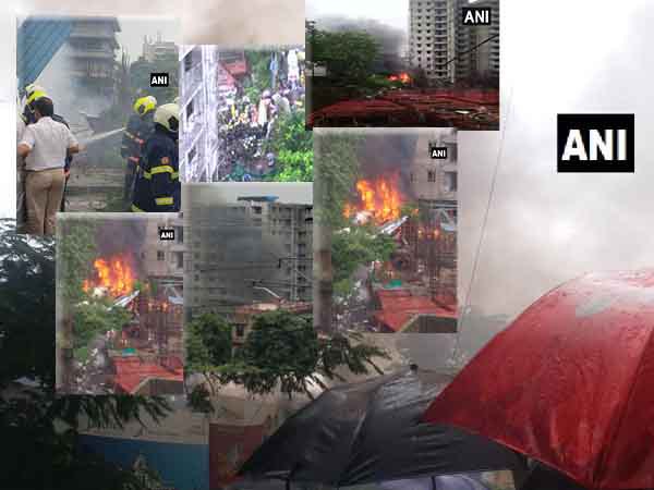 mumbai Chartered aircraft crashes in Ghatkopar, five dead mumbai Chartered aircraft crashes in Ghatkopar, five dead