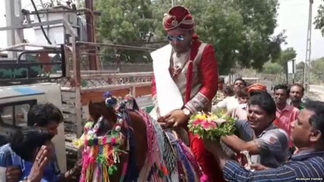 भाजपा, सरकार, Gujarat, Dalit , security, marriage