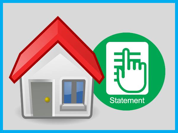 9. बैंक या NBFC से जारी होम लोन स्टेटमेंट: