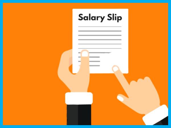 3. सैलरी स्लिप : 