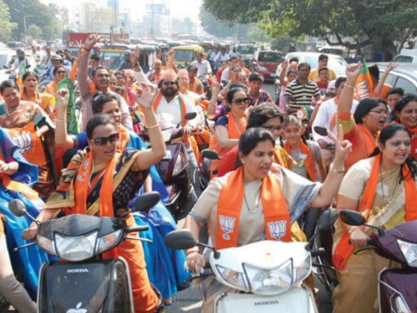 BJP Mahila Morcha to organise 300 motorbike rally across the country BJP Mahila Morcha to organise 300 motorbike rally across the country