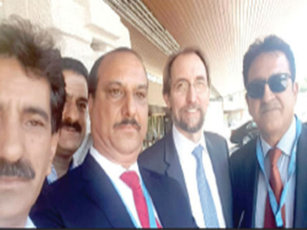 अलगाववादी नेताओं से मिलने वाले हुसैन 