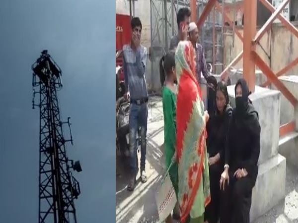 man climbed on the tower for the sake of justice man climbed on the tower for the sake of justice